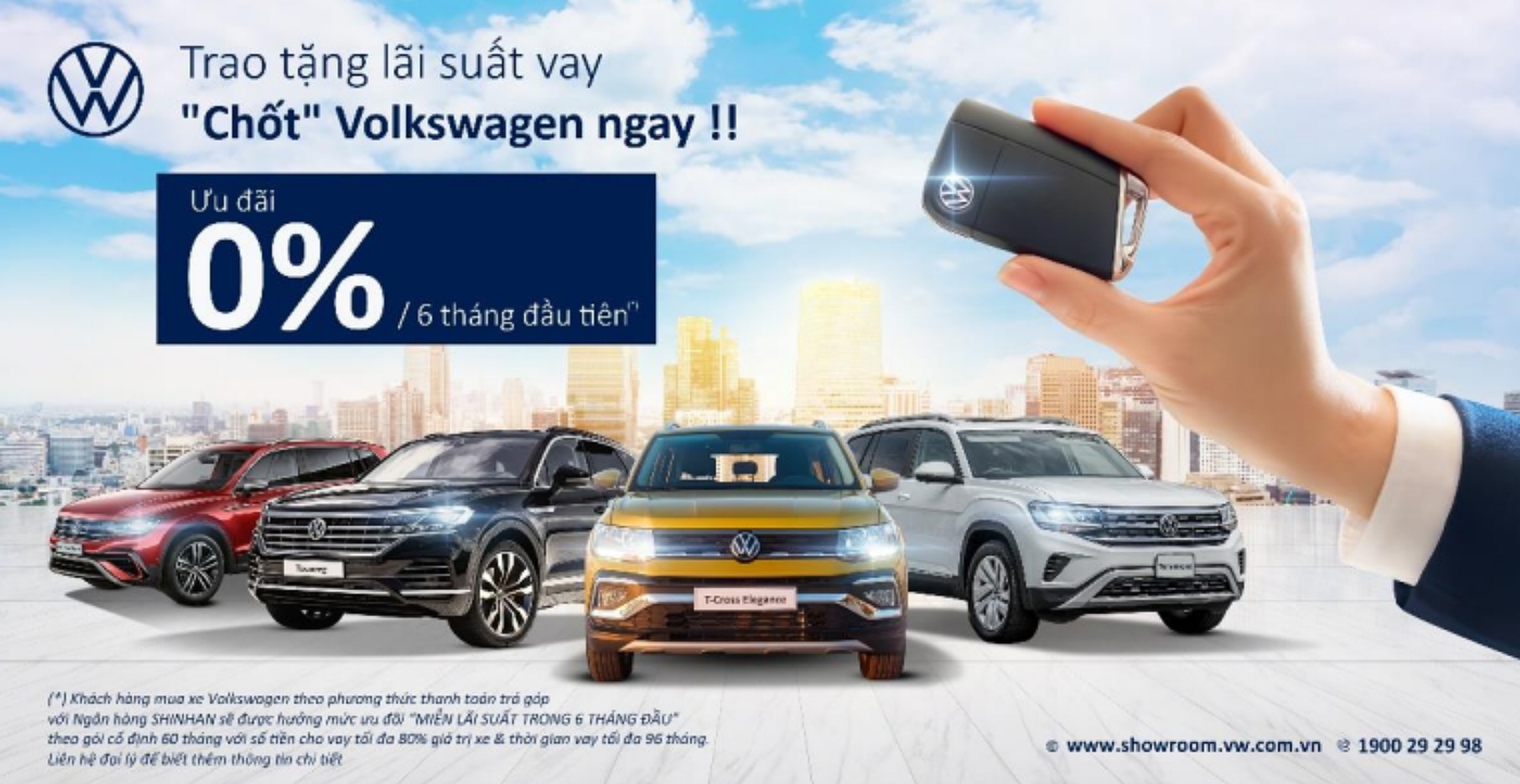 Volkswagen tại Việt Nam triển khai chương trình ưu đãi lớn